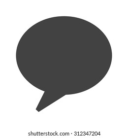 Message, bubbles, chat icon vector image. Can also be used for shapes and geometry. Suitable for use on web apps, mobile apps and print media.