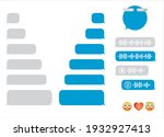 Message bubbles. SMS messages set. Voice, video message. Blue and grey bubbles. Messenger conversation pack. Send and recieve messages animation set.