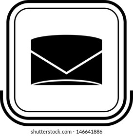 Message button black square