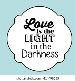message in calligraphy design 