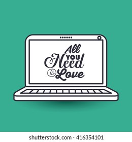 message in calligraphy design 