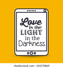 message in calligraphy design 