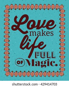 message in calligraphy design