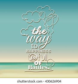 message in calligraphy design