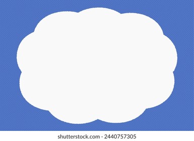 message card frame illustration material simple illustration