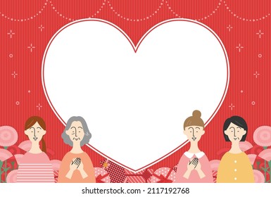message card template for mother's day