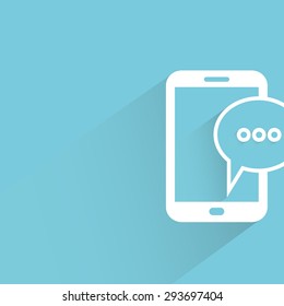 message and cellphone