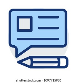  message chat bubble 