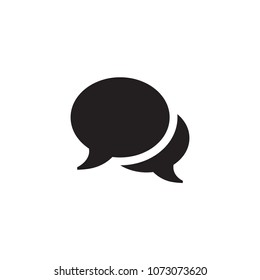 Message chatting dialog mobile text sms icon vector pictogram illustration symbol flat