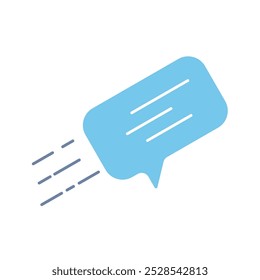 message concept line icon. Simple element illustration. message concept outline symbol design.