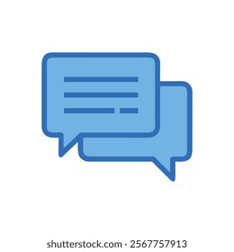 Message Conversation Icon for Chat Applications