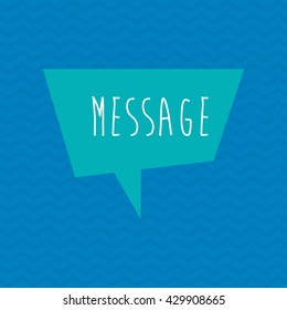 message design. email icon. Colorful illustration , vector