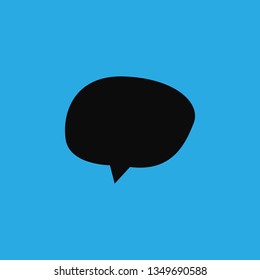 message dialog icon vector
