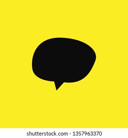 message dialog icon vector