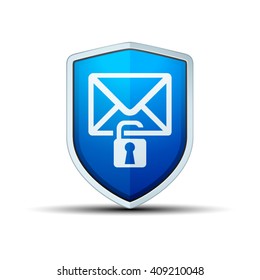 Message Encription Shield sign