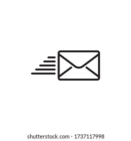 Message, envelope icon symbol illustration