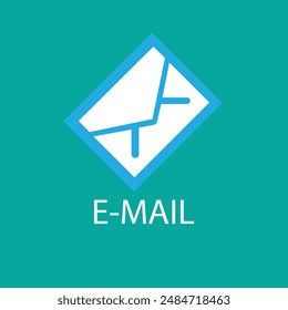 Symbol für Nachrichtenhüllkurvenlinien für App und Websites