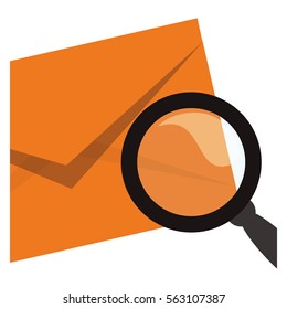 message envelope mail icon image vector illustration design 