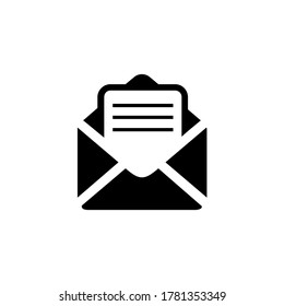 Message envelope mail icon vector