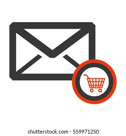 message envelope mail related icons image vector illustration design 
