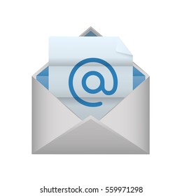 message envelope mail related icons image vector illustration design 