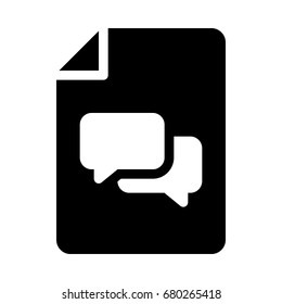 Message File Icon