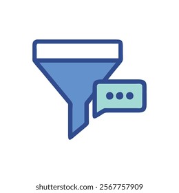 Message Filter Icon for Organizing Conversations