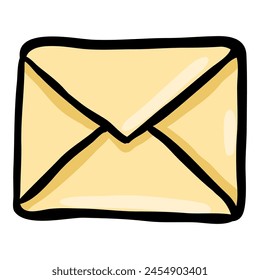 Message Hand Drawn Doodle Icon