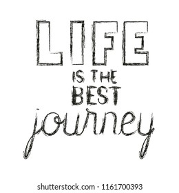 message happy with hand made font