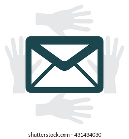 message icon.