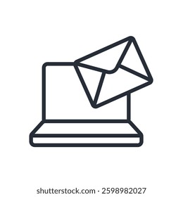 Message icon collection .design style with background