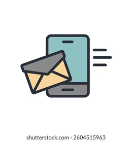 message icon collection .design style with background
