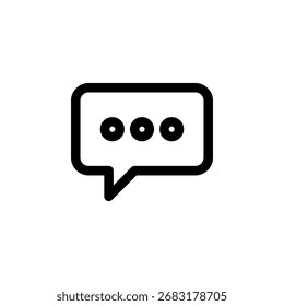Message Icon for Communication and Chat