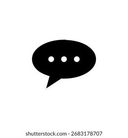 Message Icon for Communication and Chat