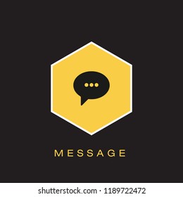 Message Icon Concept