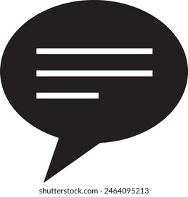 message icon design illustration eps 10