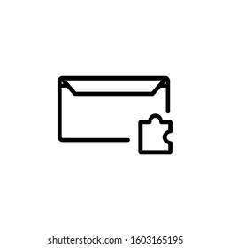 message icon design line style, game icon, logo and presentation template