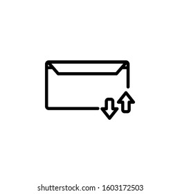 message icon design line style, statistic icon, logo and presentation template