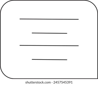 message icon in different color and type