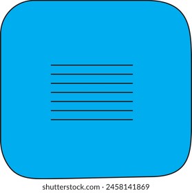 message icon in different shapes and colors