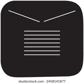 message icon in different shapes and colors