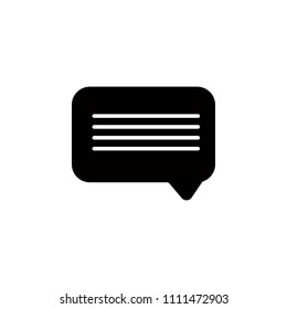 message icon. Element of education icon for mobile concept and web apps. Detailed message icon can be used for web and mobile. Premium icon on white background