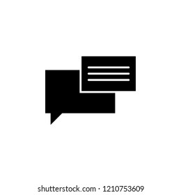 Message icon. Element of marketing. Premium quality graphic design icon. Signs and symbols collection icon for websites, web design, mobile app on white background