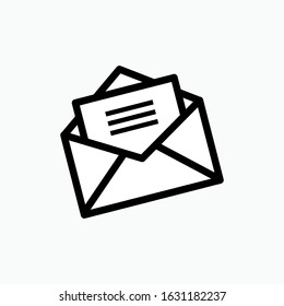 Message Icon. Email Illustration As A Simple Vector Sign & Trendy Symbol for Design and Websites, Presentation or Apps Element.