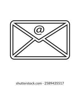 Message Icon. Email or News Illustration - Vector, Symbol for Design Element, Presentation, Website or App. 10 EPS