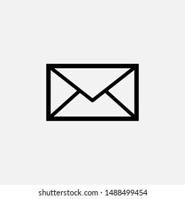 Message Icon. Email or News Illustrations - Vector, Sign and Symbol for Design, Presentation, Website or Apps Elements. 