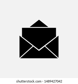 Message Icon. Email or News Illustrations - Vector, Sign and Symbol for Design, Presentation, Website or Apps Elements. 