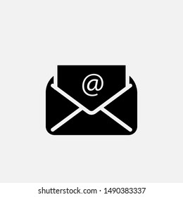 Message Icon. Email or News Illustrations - Vector, Sign and Symbol for Design, Presentation, Website or Apps Elements. 