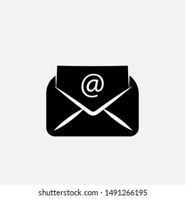 Message Icon. Email or News Illustrations - Vector, Sign and Symbol for Design, Presentation, Website or Apps Elements. 