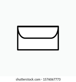 
Message Icon. Email or News Illustrations - Vector, Sign and Symbol in Line Art Style for Design, Presentation, Website or Apps Elements.,